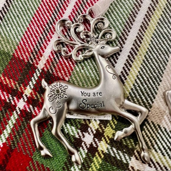 You are Special Merry Reindeer Christmas Ornaments or Gift Tags by Ganz - Picture 4 of 5